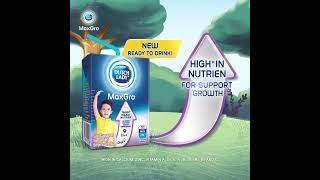 High# in Nutrients with 9EAAˇ and DHA from DUTCH LADY MaxGro Ready-To-Drink! High# in Nutrients with 9EAAˇ and DHA from DUTCH LADY MaxGro Ready-To-Drink!