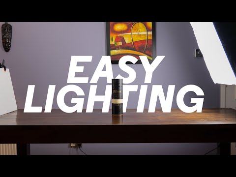 How I Shoot Product B-ROLL - Easy Lighting Setup