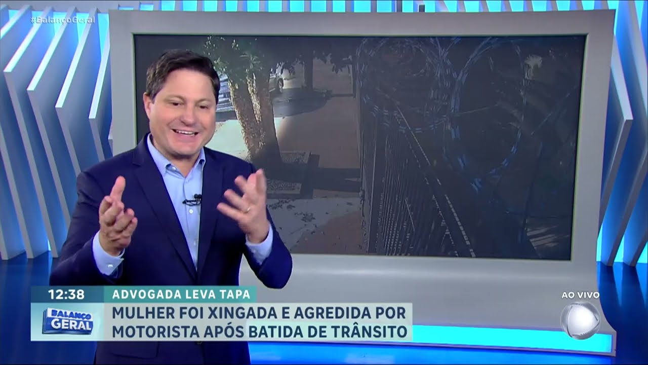 Advogada é xingada e agredida por motorista após batida leve | BALANÇO GERAL