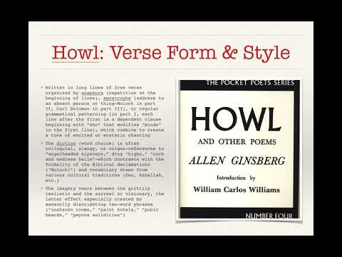 A Lecture on Allen Ginsberg&rsquo;s Howl and Jack Kerouac&rsquo;s On the Road