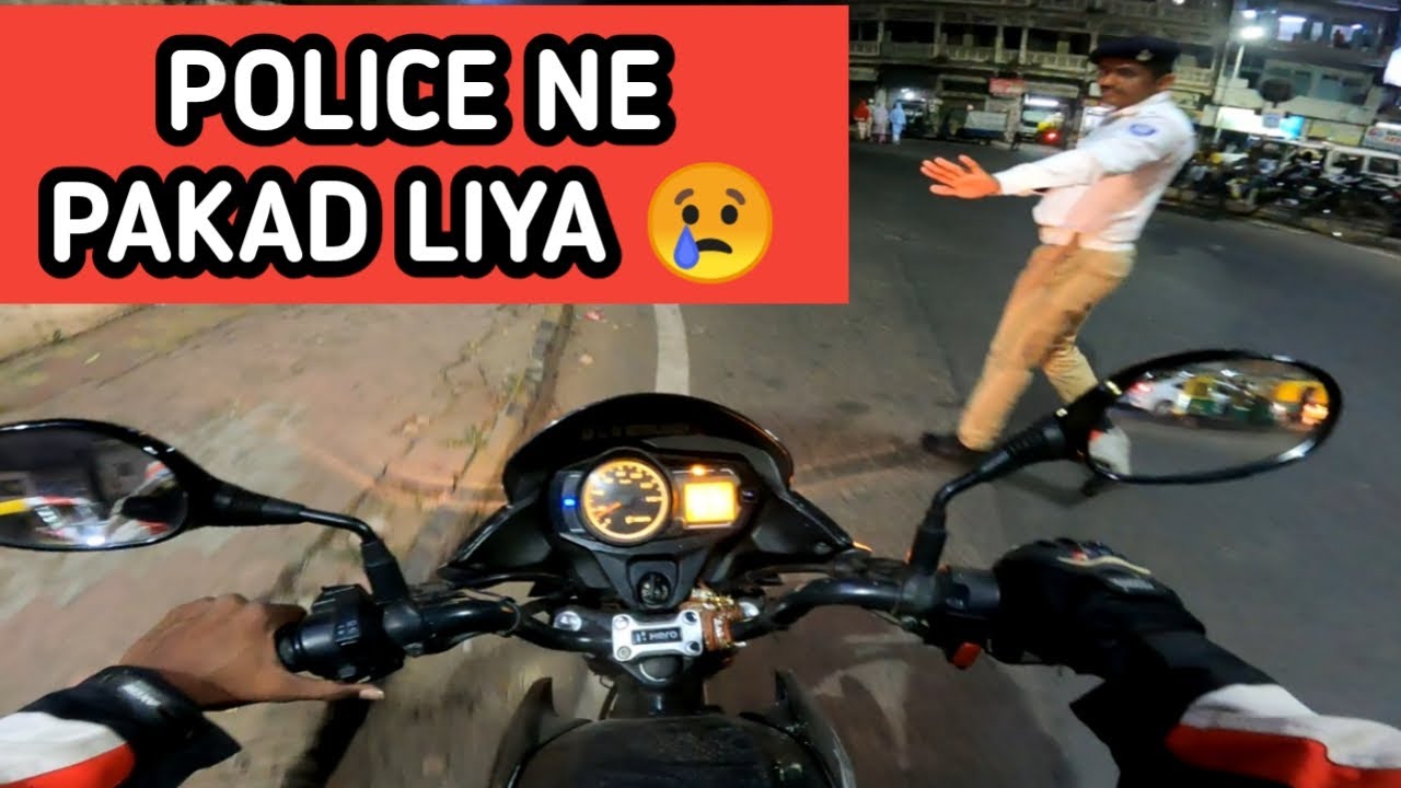 POLICE NE PAKAD LIYA!! CHALAN KATA !! AK RAJPUT J&K. Arshdeep Vlogs