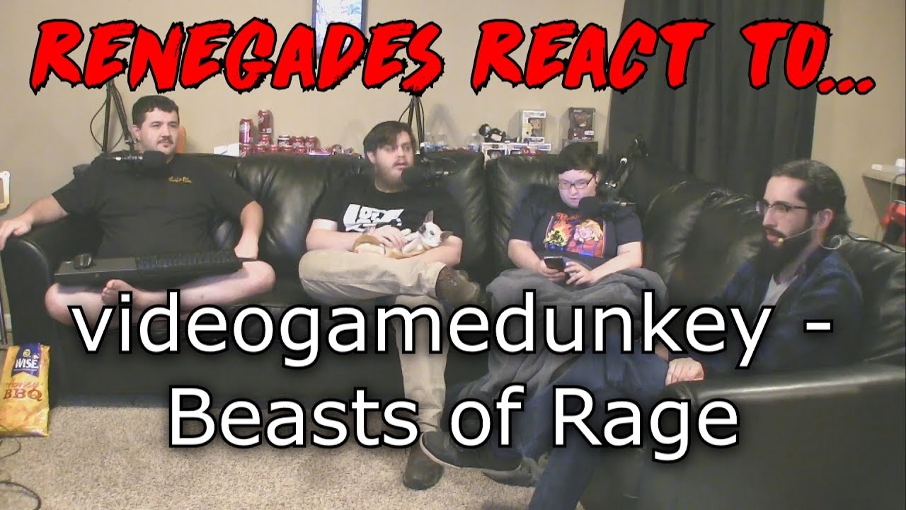 Renegades React to... videogamedunkey - Beasts of Rage reactions to gluten