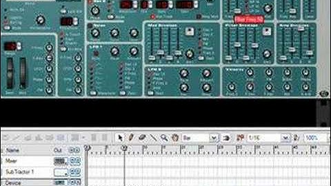 Reason 3.0 Tutorial - Getting Started with a Keyboard (1)