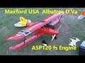 Maxford usa 15 scale albatros dva with ic fs glo engine