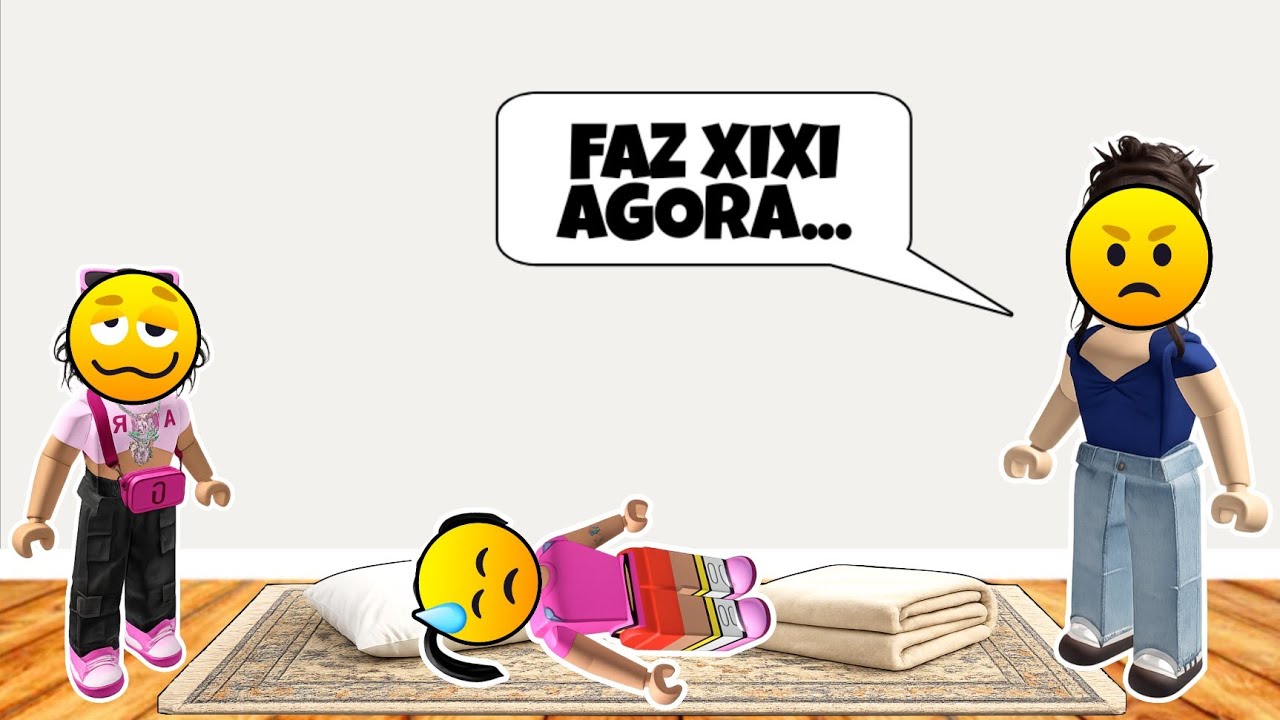 A Tia Que Botou A Sobrinha Pra Dormir No Tapete - História Roblox 