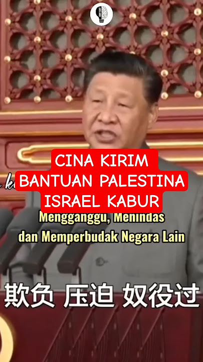 Presiden cina xi jinping kirim bantuan ke palestina #palestine #kemanusiaan #cina #xijinping #fyp