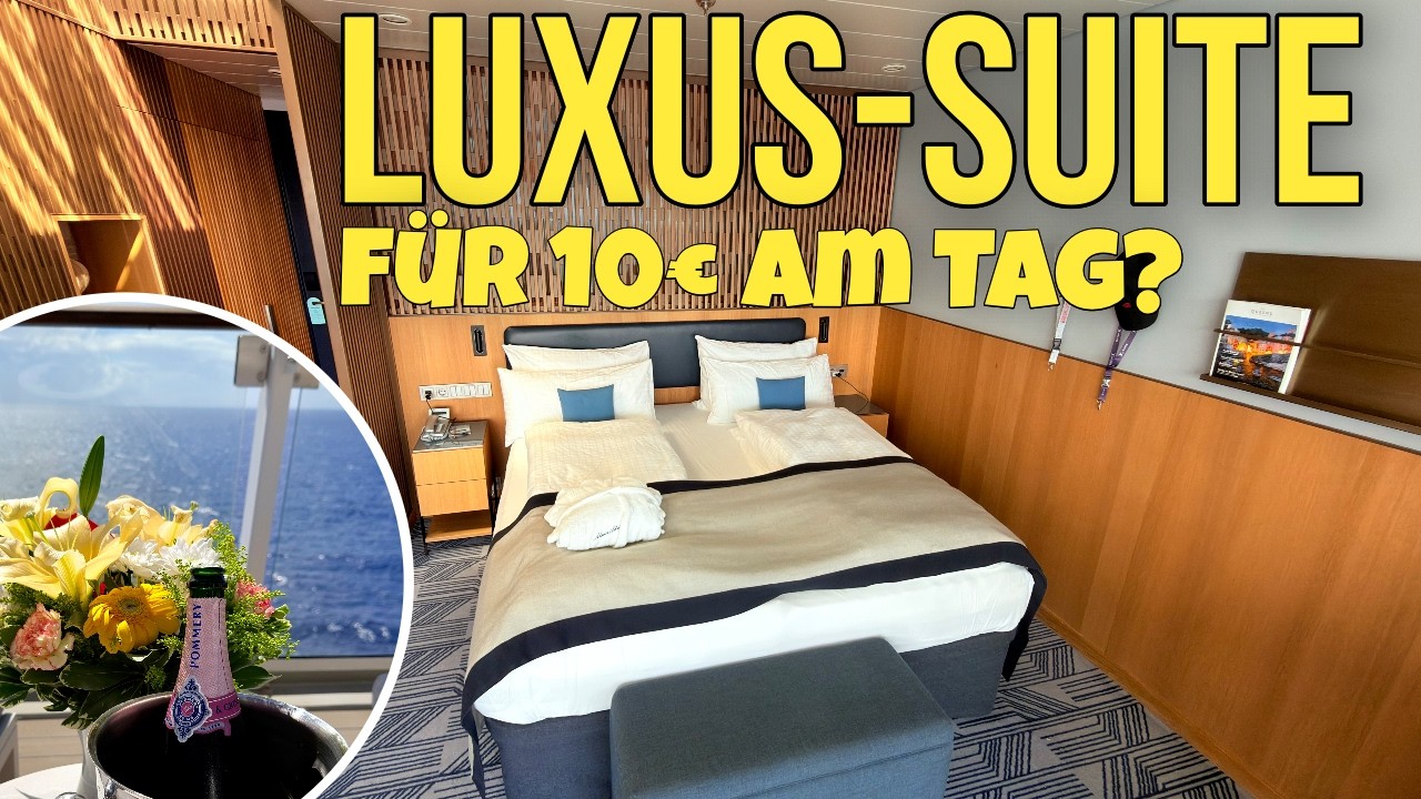 Himmel und Meer Suite - So können wir uns das Leisten | Mein Schiff 2 | Karibikkreuzfahrt