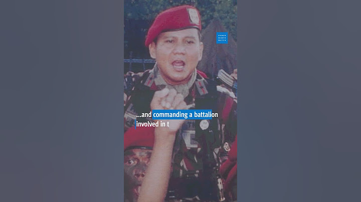 Prabowo Subianto Djojohadikusumo akan menjadi presiden baru Indonesia