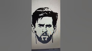 Messi python turtle drawing #python