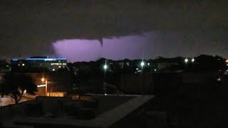 Tornado Funnel Forming In Dallas Tx 10-20-2019