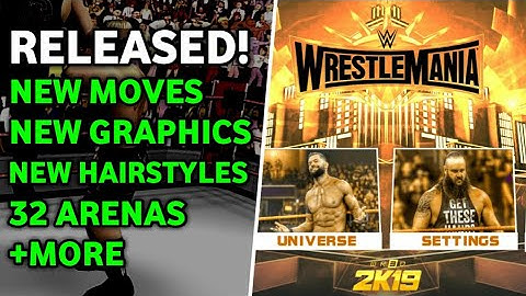 WR3D MOD | WR3D WRESTLEMANIA MOD 2019 | WR3D BEST MOD | WR3D NEW MOVES MOD