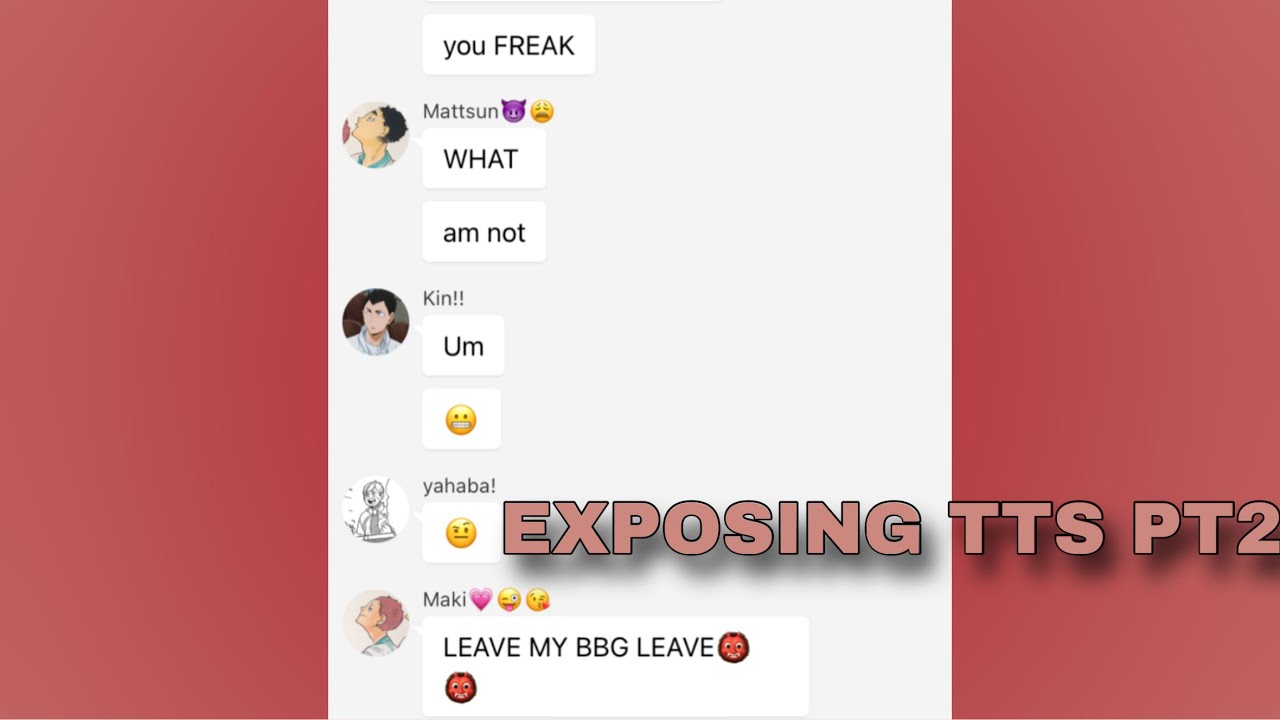 🪷- HAIKYUU EXPOSING PT2!? | ships |fluff??/angst |haikyuu texts |not real!!
