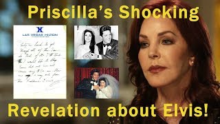 Priscilla Presley&#39;s new revelation about Elvis and letters he left behind!