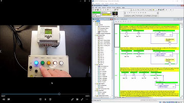 Allen Bradley MicroLogix 1100 Digital PLC Trainer