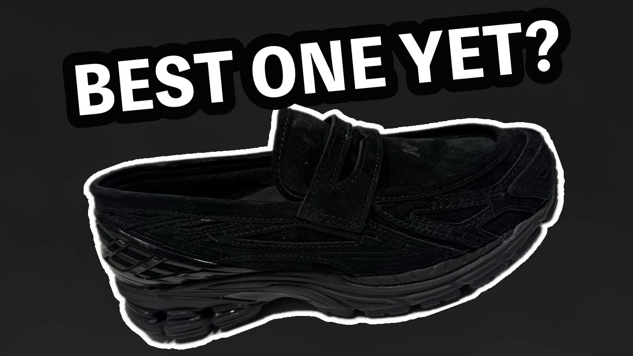 ● New Balance ● 1906L Black Black Cement 2025 New Balance 1906L Loafer Black Cement Review & On Feet