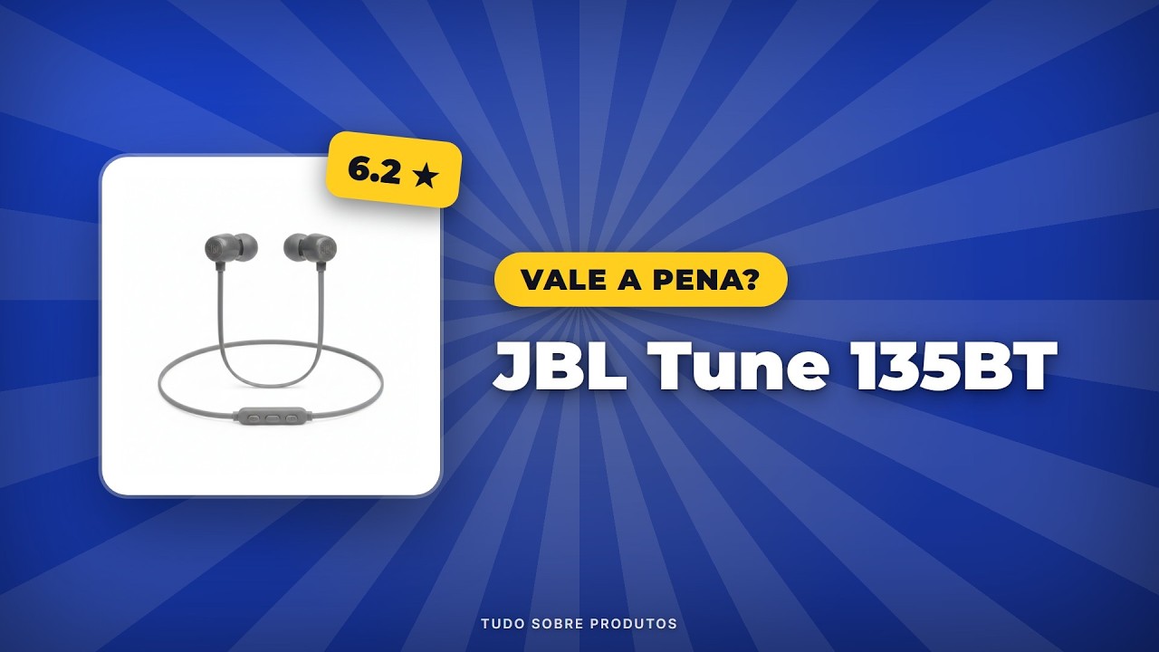 Capa: JBL Tune 135BT em 2026: Vale a pena? Análise Completa e Detalhada!