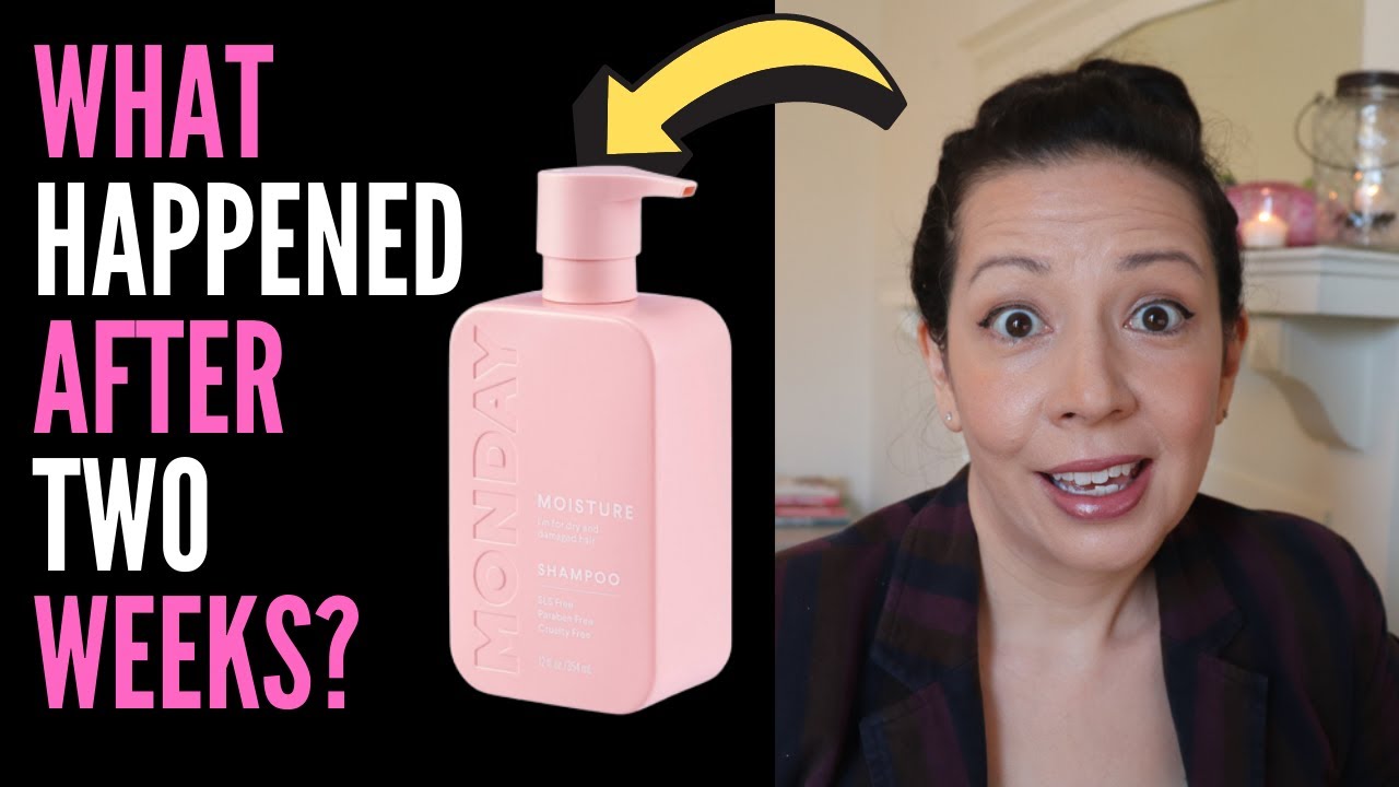 HAIR DAMAGE SUFFERER REVIEWS MONDAY MOISTURE SHAMPOO | BEFORE and AFTER for  DRY HAIR - thptnganamst.edu.vn