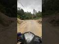 POV riding on landslide roads #povride #landslide #fasting