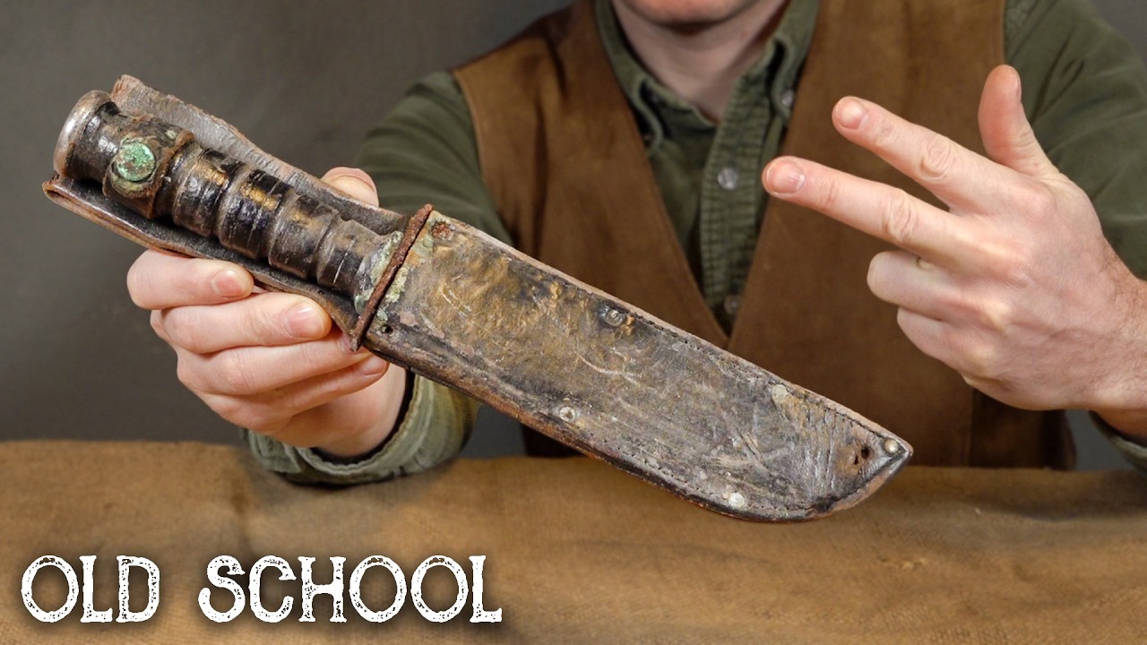 Заплатил 3 доллара и ПРОДАЛ за 251 доллар | Реставрация ножа спецназа США Camillus