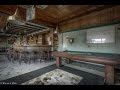 Abandoned Belgian café  from the 1950