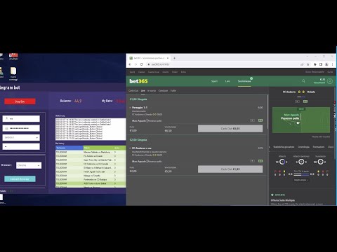 Operativo il bot sulle value bet365