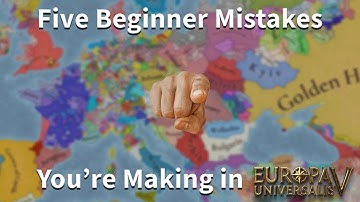 Five Beginner Mistakes You