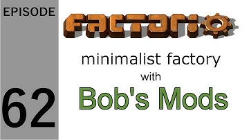Factorio - Minimalist Factory with Bob