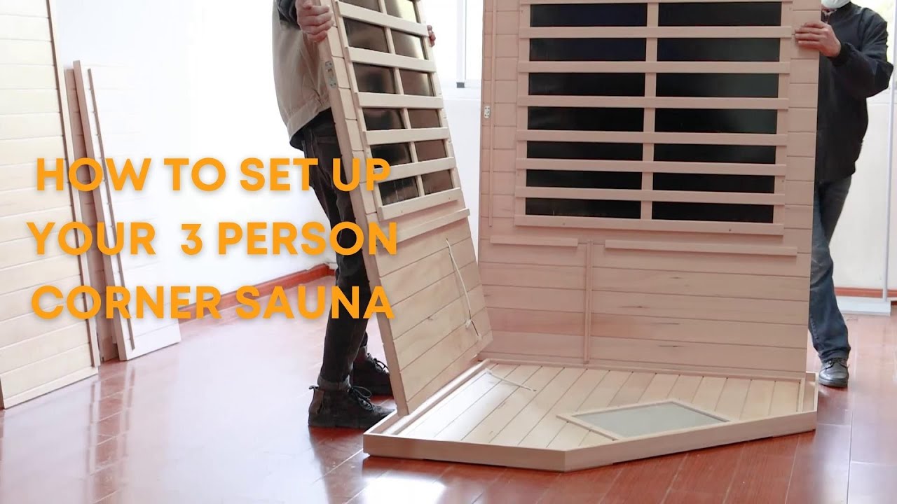 SalusHEAT Purity 3-Person Sauna for Home Quick Assembly