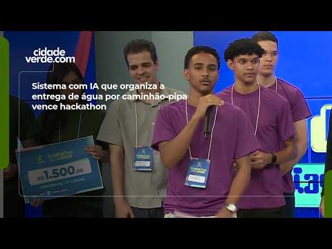 Sistema com IA que organiza a entrega de água por caminhão-pipa vence hackathon