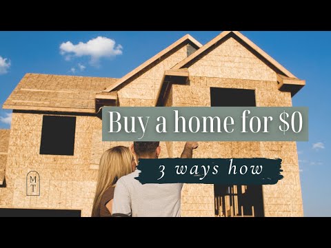 How To Buy A Home With ZERO Cash!! 🤑🤑🤑