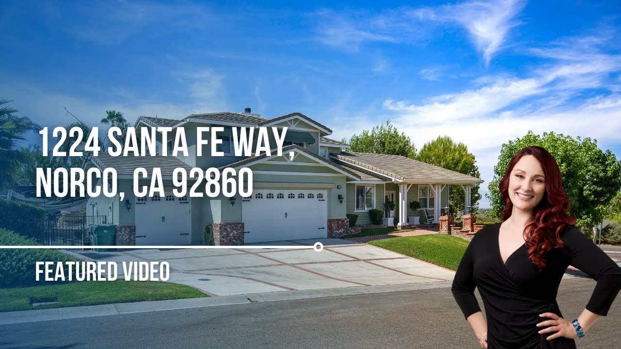 1224 Santa Fe Way, Norco, CA 92860 Amanda Zito, Realtor YouTube