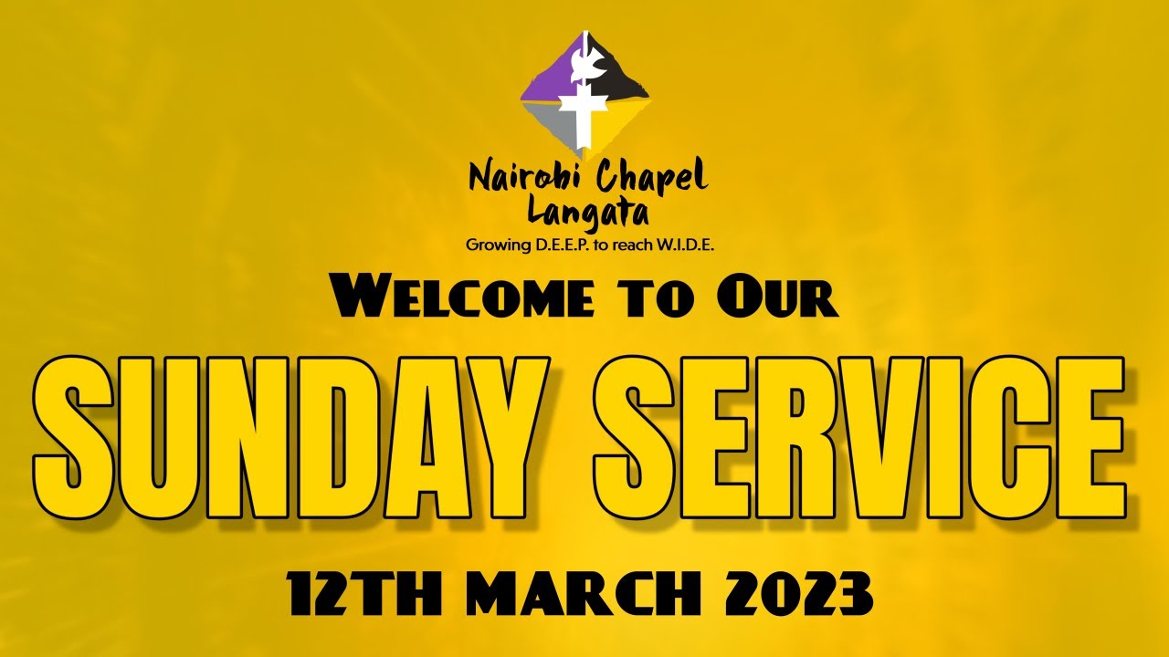 12th March 2023 Sunday Service - YouTube