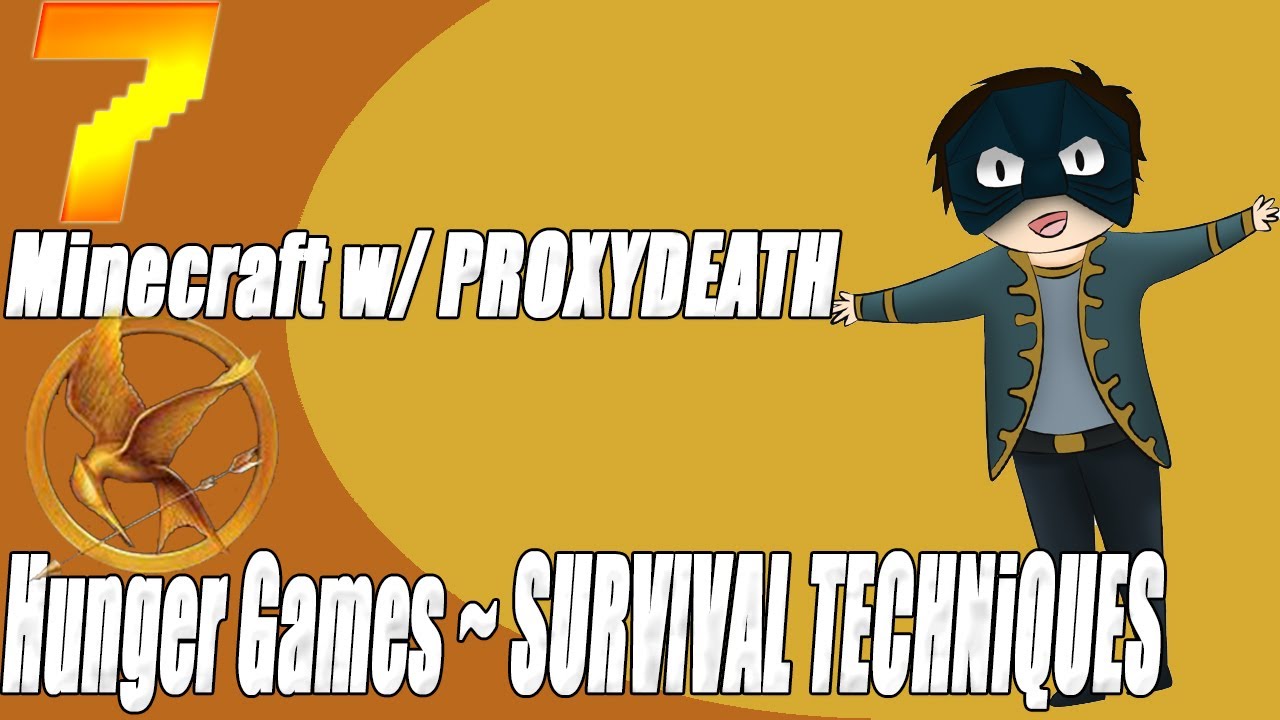 Minecraft: Hunger Games Survival w/ ProxyDeath - Survival Techniques to Winning!