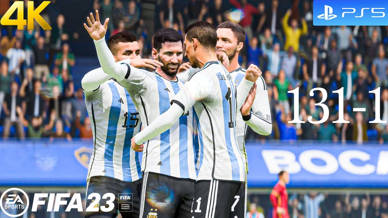 FIFA 23 - ARGENTINA VS CHINA - International Friendly Full Match | PS5™ [4K60]