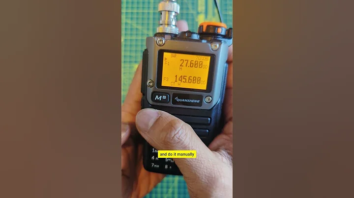 Listen to CB on the Quansheng UV-K5(8). Egzumer 0.22 #hobby #cbradio #hamradio #cooltech