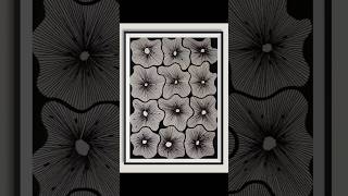 Thank you for watching.Zentangle 45 Shorts #zentangle #shortvideo #doodle #sketch #artwork #lineart