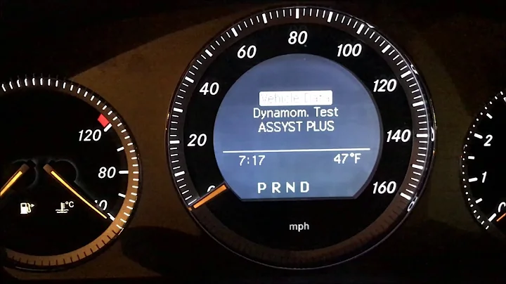 How to Reset Service Indicator on a Mercedes C300 (W204 Chassis)