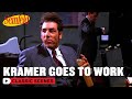 Kramer Pretends To Have A Job The Bizarro Jerry Seinfeld
