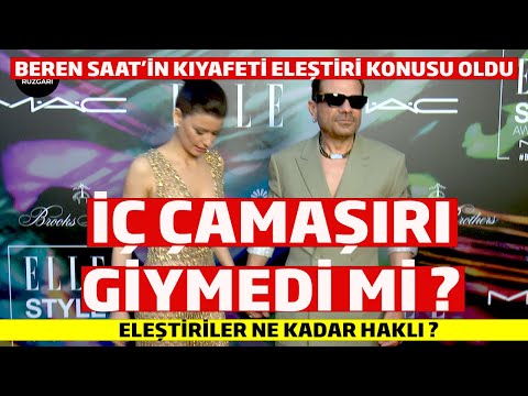 Beren Saat'e Kıyafet Eleştirisi ! İç Çamaşırı Giymedi mi ? Eleştiriler Ne Kadar Haklı ?