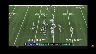 Mike White Intercepted by Jordan Poyer