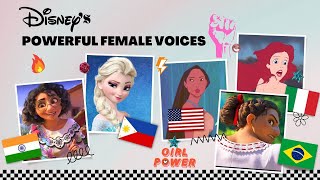 Disney's most powerful FEMALE voices (in 50 Languages) by rishabhrox1 35,255 views 1 year ago 9 minutes, 46 seconds