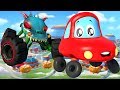 Into The Future | Little Red Car | Kindergarten Nursery Rhymes For Babies by Kids Channel