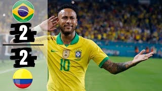 NEYMAR🔥Brazіl vs Cоlоmbіа 2 - 2 All Goals & Highlights HD 6/9/2019