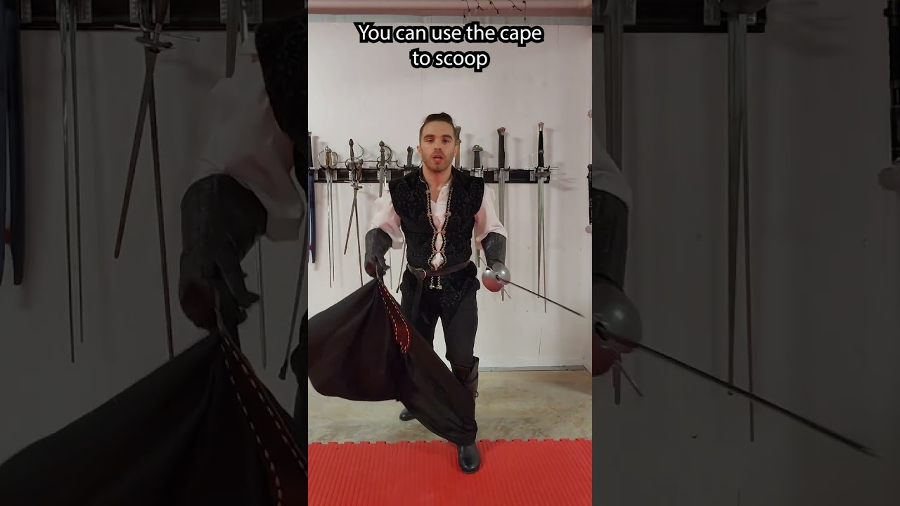 EDC CAPE? Rapier Self Defense with a CAPE! 