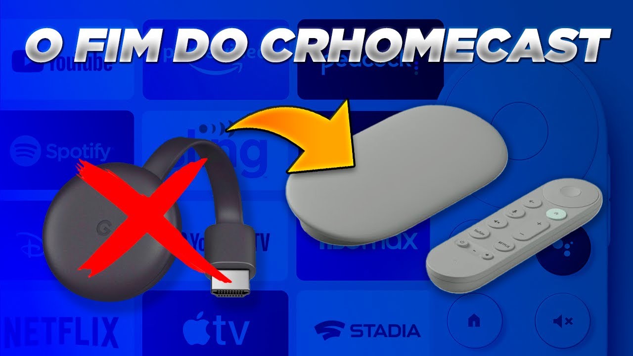 FIM DO CHROMECAST - O que é o GOOGLE TV STREAMER? - YouTube