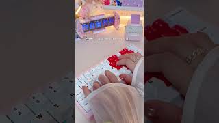 Unbox MELETRIX MCAPS Aluminum Keycaps ❤️⌨️ #keyboard #desksetup #asmr #keycaps #mechanicalkeyboard