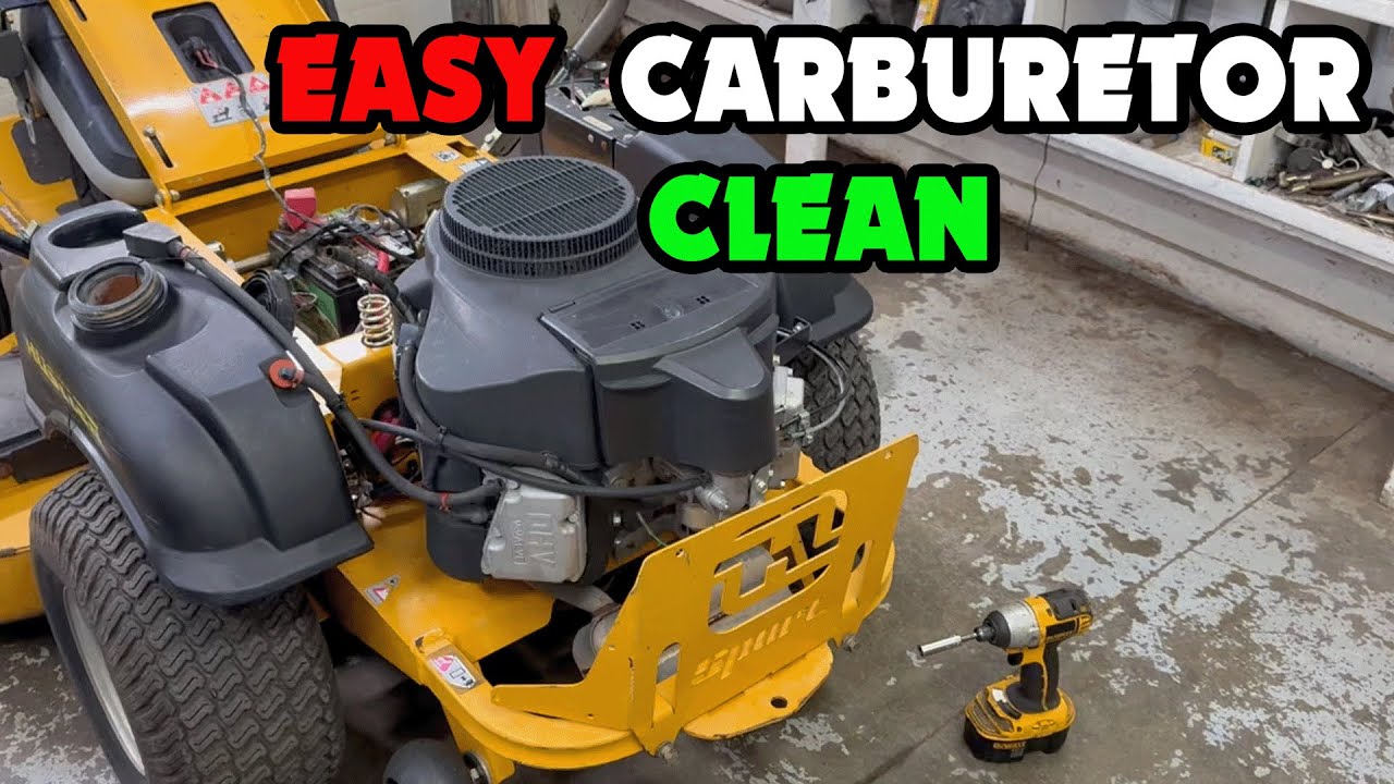 How to Clean Mower Engine Carburetor: Easy Steps for Peak Performance