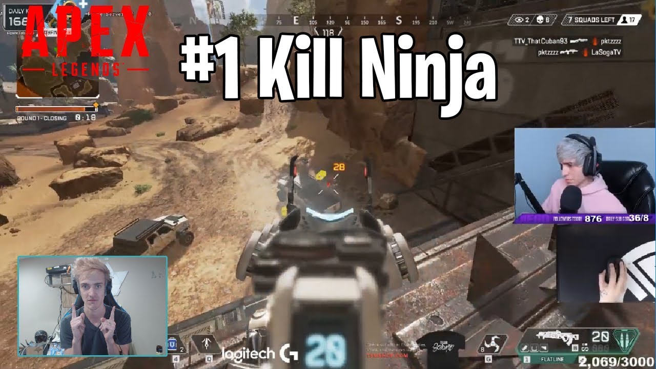 Diegosaurs Killing Ninja - Apex Legends: Funny Fails and WTF Moments #2