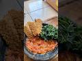 Sambal bawang,tempe goreng dan bayam rebus