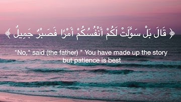 أحمد النفيس - قال بل سولت لكم أنفسكم أمرًا - تلاوة قصيرة خاشعة من سورة يوسف